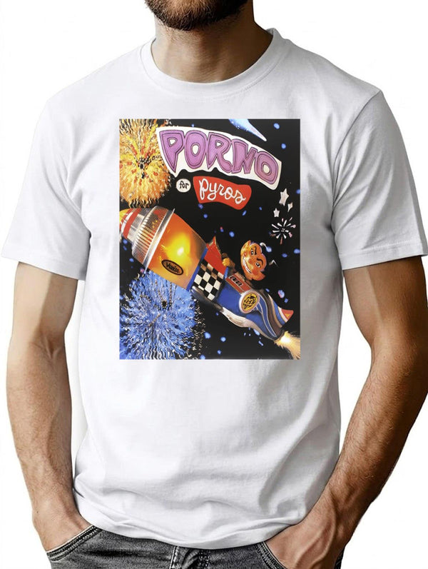 Porno For Pyros Picture Upgrade T-Shirt for Men & Women, T-Shirts Graphic Tee - White