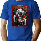 Poster Of Terri.Fier 3 Christmas T-Shirt for Men & Women, T-Shirts Graphic Tee - Blue
