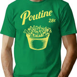 Poutine T-Shirt for Men & Women, T-Shirts Graphic Tee - Green