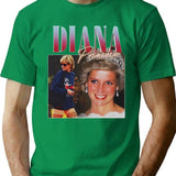 Princess Diana Rap Hip Hop Princess Diana 90S Retro Vintage Classic T-Shirt for Men & Women, T-Shirts Graphic Tee - Green