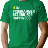 Programmer Humor Vintage Funny Programming Product T-Shirt for Men & Women, T-Shirts Graphic Tee - Green