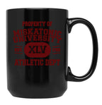 Property Of Miskatonic University Athletic Dept Black Coffee Mug, Gift Coffee Mug