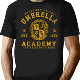 Property Of The Umbrella Academy Premium Heavyweight Cotton T-Shirt - Black