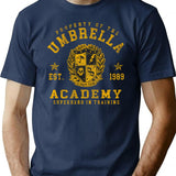 Property Of The Umbrella Academy Premium Heavyweight Cotton T-Shirt - Navy