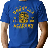 Property Of The Umbrella Academy Premium Heavyweight Cotton T-Shirt - Blue