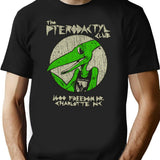 Pterodactyl Club 1987 Premium Heavyweight Cotton T-Shirt - Black