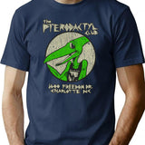 Pterodactyl Club 1987 Premium Heavyweight Cotton T-Shirt - Navy