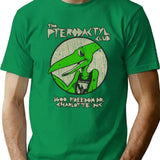 Pterodactyl Club 1987 Premium Heavyweight Cotton T-Shirt - Green