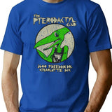 Pterodactyl Club 1987 Premium Heavyweight Cotton T-Shirt - Blue