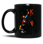 Punky Punk 4 Life Brewster Essential Black Coffee Mug, Gift Coffee Mug