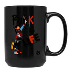 Punky Punk 4 Life Brewster Essential Black Coffee Mug, Gift Coffee Mug