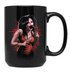 Puppet Master Leech Woman Black Coffee Mug, Gift Coffee Mug