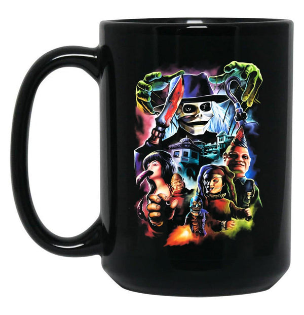 Puppet Master Sneak Attack Black Coffee Mug, Gift Coffee Mug - Black