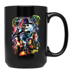 Puppet Master Sneak Attack Black Coffee Mug, Gift Coffee Mug