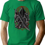 Pyramid Head Classic Premium Heavyweight Cotton T-Shirt - Green
