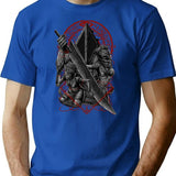 Pyramid Head Classic Premium Heavyweight Cotton T-Shirt - Blue