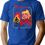 Pyrokinesis For Beginners T-Shirt for Men & Women, T-Shirts Graphic Tee - Blue