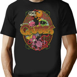 Qbert'S Qubes 1983 Premium Heavyweight Cotton T-Shirt - Black