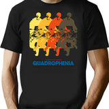 Quadrophenia T-Shirt for Men & Women, T-Shirts Graphic Tee - Black
