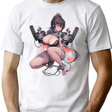 Quency Cover T-Shirt for Men & Women, T-Shirts Graphic Tee - White