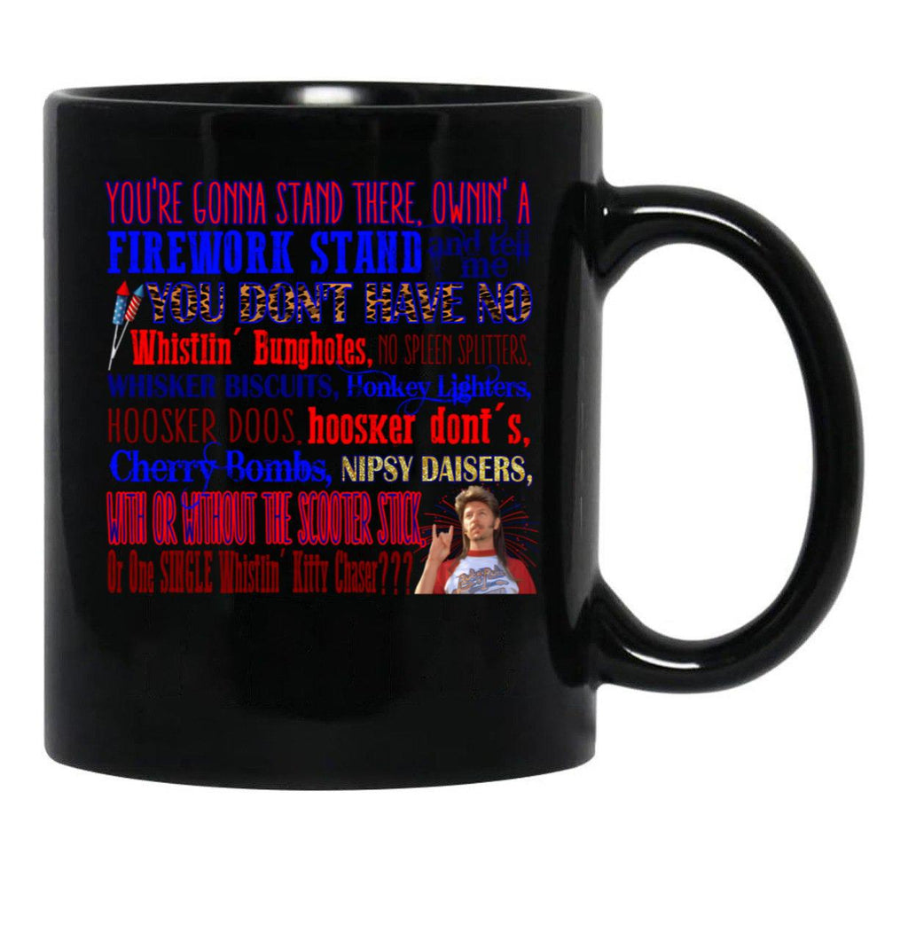 Quote Joe Dirt Tank Top Unisex For Women 4Th Of July Joe Dirt Tank Joe Dirt Funny Mug Black Coffee Mug - Black