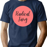 Radical Fairy T-Shirt for Men & Women, T-Shirts Graphic Tee - Navy