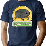 Rain Frog Breviceps Fuscus Black Desert Funny Cute Rainfrog T-Shirt for Men & Women, T-Shirts Graphic Tee - Navy