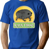 Rain Frog Breviceps Fuscus Black Desert Funny Cute Rainfrog T-Shirt for Men & Women, T-Shirts Graphic Tee - Blue