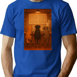Ramen And Friends T-Shirt for Men & Women, T-Shirts Graphic Tee - Blue