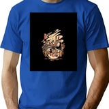 Ramen Noodle T-Shirt for Men & Women, T-Shirts Graphic Tee - Blue