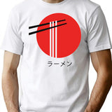 Ramen T-Shirt for Men & Women, T-Shirts Graphic Tee - White