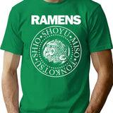 Ramens Funny Retro Pop Punk Rock Ramen Food Vintage (1) T-Shirt for Men & Women, T-Shirts Graphic Tee - Green