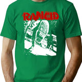 Rancid Band T-Shirt for Men & Women, T-Shirts Graphic Tee - Green