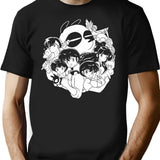 Ranma T-Shirt for Men & Women, T-Shirts Graphic Tee - Black