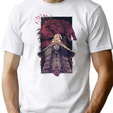 Ranni And The Baleful Shadow - Desaturated T-Shirt for Men & Women, T-Shirts Graphic Tee - White