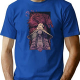 Ranni And The Baleful Shadow - Desaturated T-Shirt for Men & Women, T-Shirts Graphic Tee - Blue