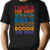 Rappers Delight - Old School Hip Hop T-Shirt for Men & Women, T-Shirts Graphic Tee - Black