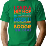 Rappers Delight - Old School Hip Hop T-Shirt for Men & Women, T-Shirts Graphic Tee - Green