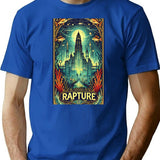 Rapture T-Shirt for Men & Women, T-Shirts Graphic Tee - Blue