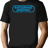 Rattlesnake Speedway - Inspired By 'The Promised Land' (Unofficial) T-Shirt for Men & Women, T-Shirts Graphic Tee - Black