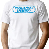 Rattlesnake Speedway - Inspired By 'The Promised Land' (Unofficial) T-Shirt for Men & Women, T-Shirts Graphic Tee - White