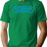 Rattlesnake Speedway - Inspired By 'The Promised Land' (Unofficial) T-Shirt for Men & Women, T-Shirts Graphic Tee - Green