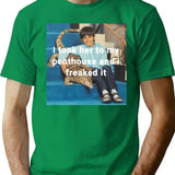 Ravi I Took Her To My Penthouse And I Freaked It T-Shirt for Men & Women, T-Shirts Graphic Tee - Green