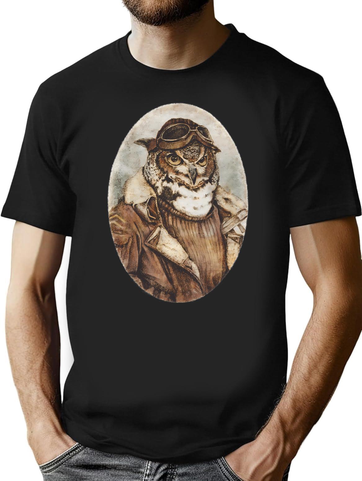 Ready For Take Off T-Shirt for Men & Women, T-Shirts Graphic Tee - Black