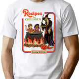 Recipes For Children T-Shirt for Men & Women, T-Shirts Graphic Tee - White