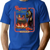 Recipes For Children T-Shirt for Men & Women, T-Shirts Graphic Tee - Blue