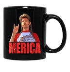 Redneck Firework 4Th Of July America Independence Days Black Coffee Mug - Black
