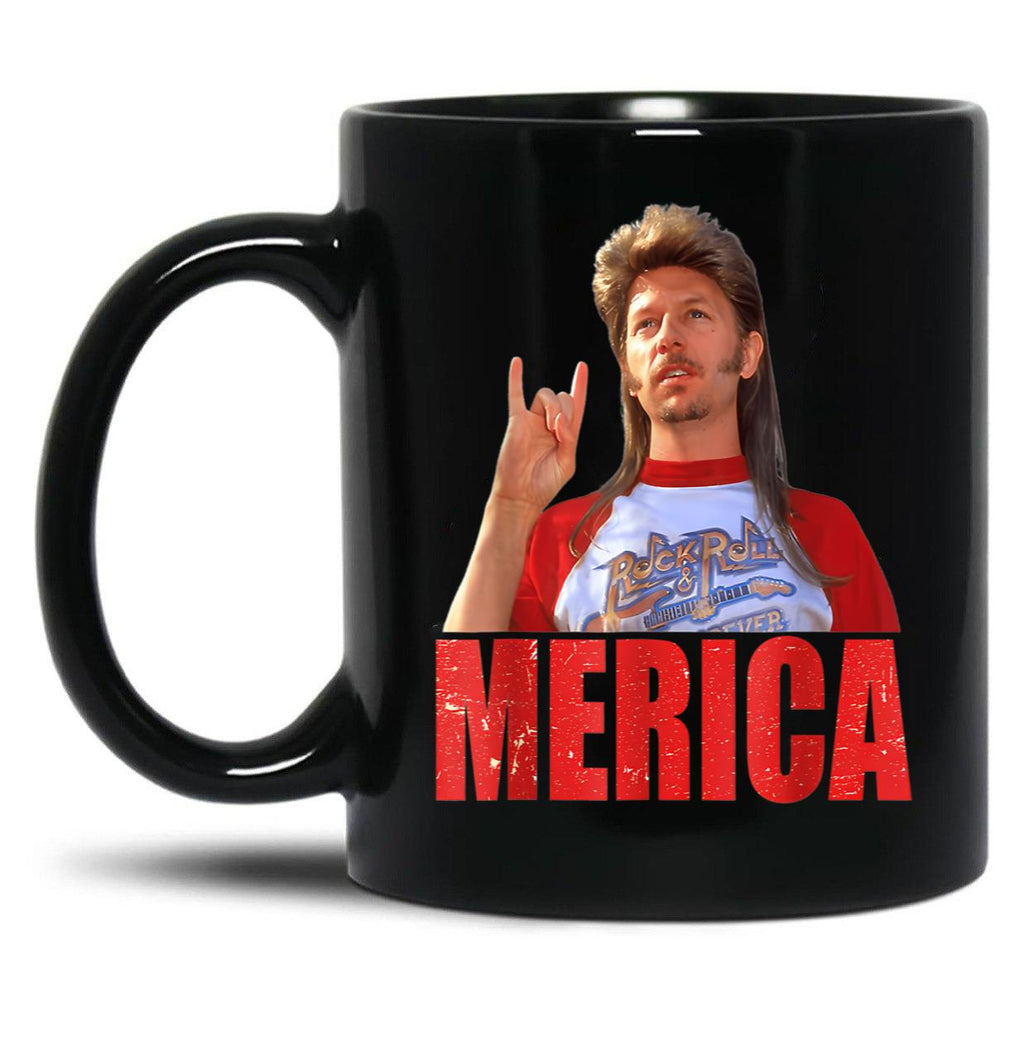 Redneck Firework 4Th Of July America Independence Days Black Coffee Mug