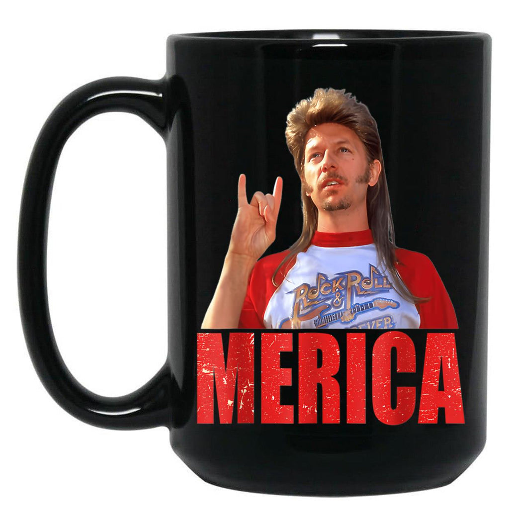 Redneck Firework 4Th Of July America Independence Days Black Coffee Mug