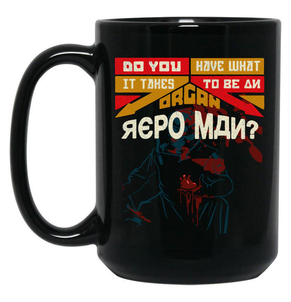 Repo The Genetic Opera Movie Cult T Black Coffee Mug, Gift Coffee Mug - Black
